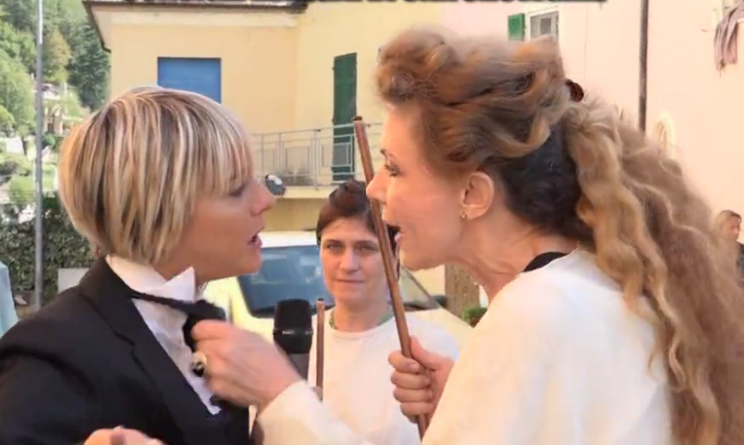 Eleonora Brigliadori contro Nadia Toffa