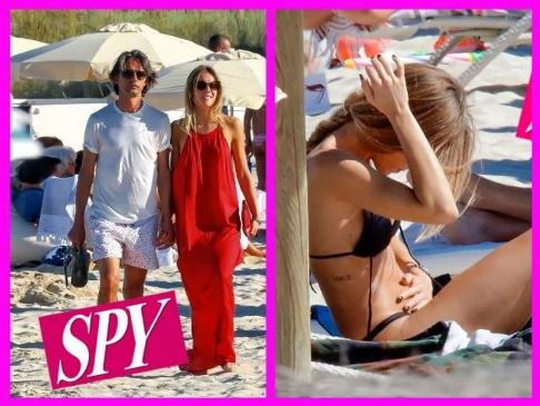 Filippo Inzaghi e Angela Robusti
