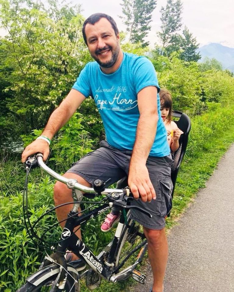 matteo salvini figli