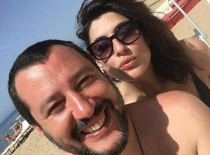 Elisa Isoardi e Matteo Salvini