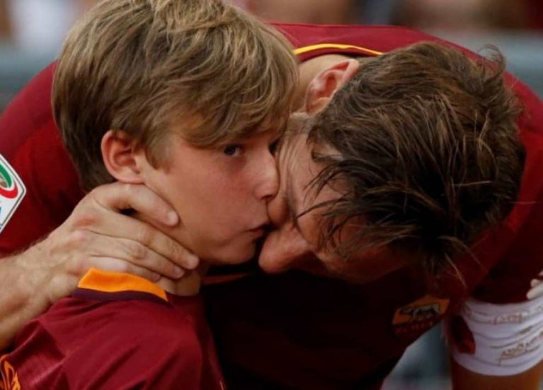 Ilary Blasi, Cristian Totti, Francesco Totti