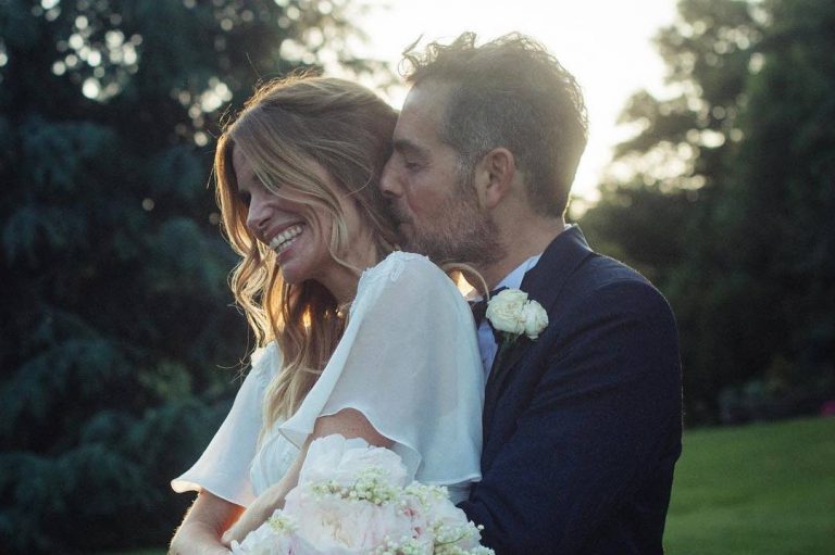 Daniele Bossari e Filippa Lagerback