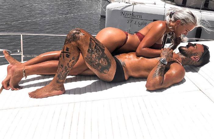 Mercedesz Henger e Lucas Peracchi