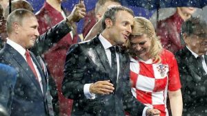 Macron e Kolinda