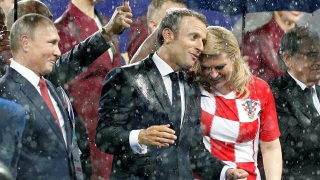 Macron e Kolinda