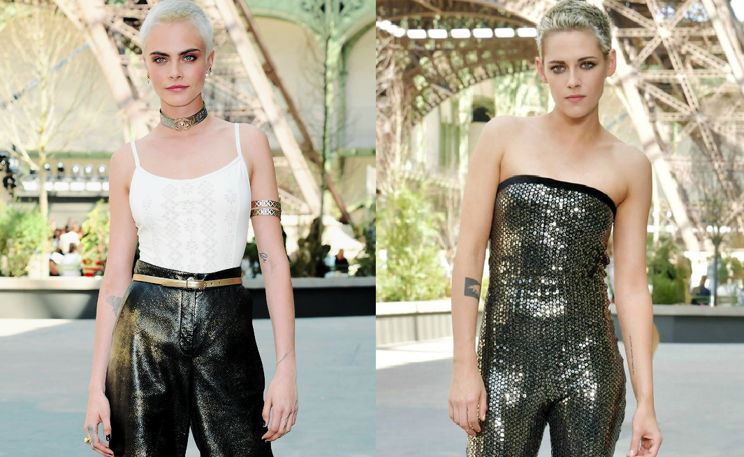 Cara Delevingne e Kristen Stewart per Chanel Couture