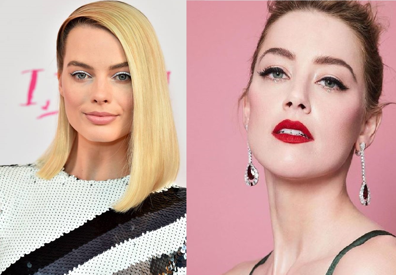 Margot Robbie e Amber Heard