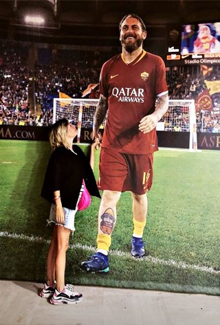 Sarah Felberbaum e Daniele De Rossi