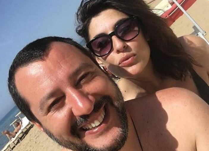 Elisa Isoardi e Matteo Salvini