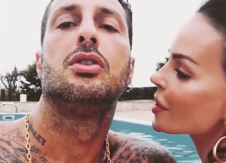 Nina Moric e Fabrizio Corona