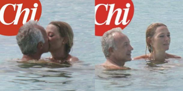 Marco Travaglio e Giorgia Solari