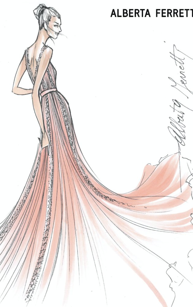 Alberta Ferretti per Chiara Ferragni