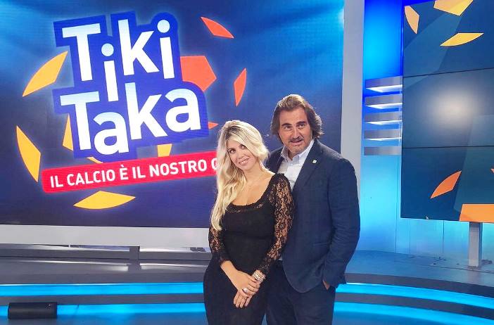 Wanda Nara a Tiki Taka