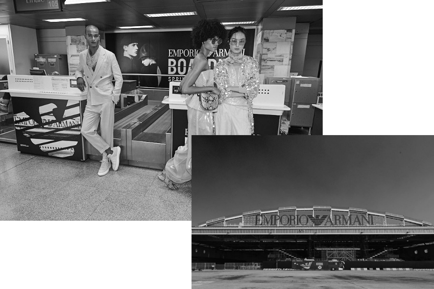 sfilata emporio armani