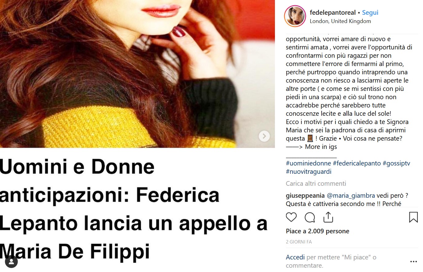 federica lepanto