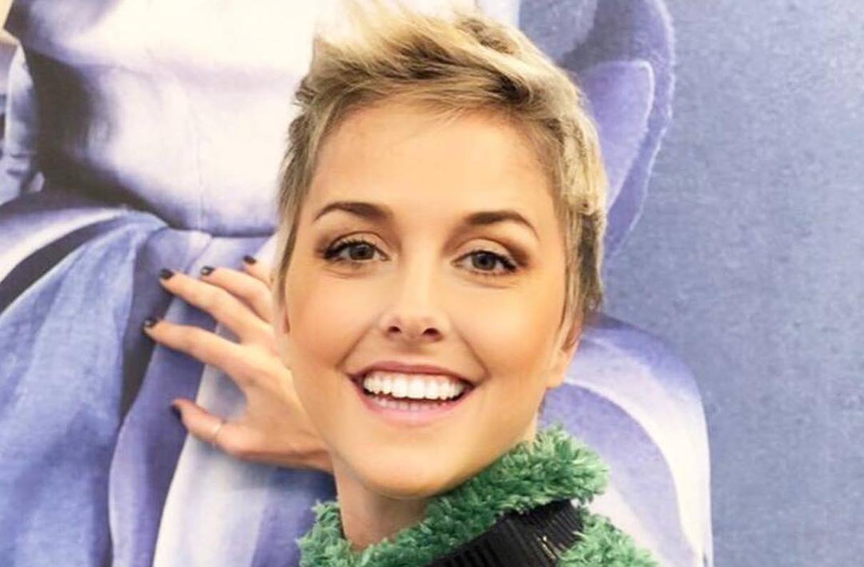 Nadia Toffa senza parrucca