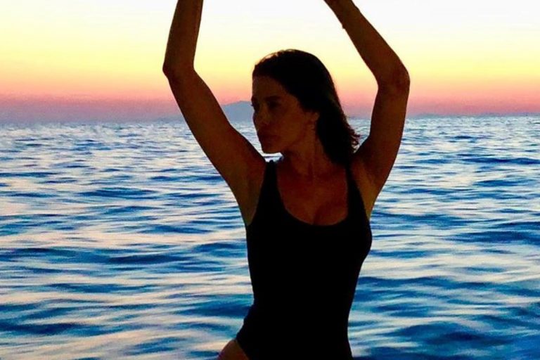 Aida Yespica Geppy figlio