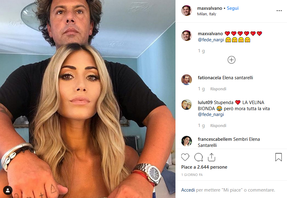 Federica Nargi cambio look