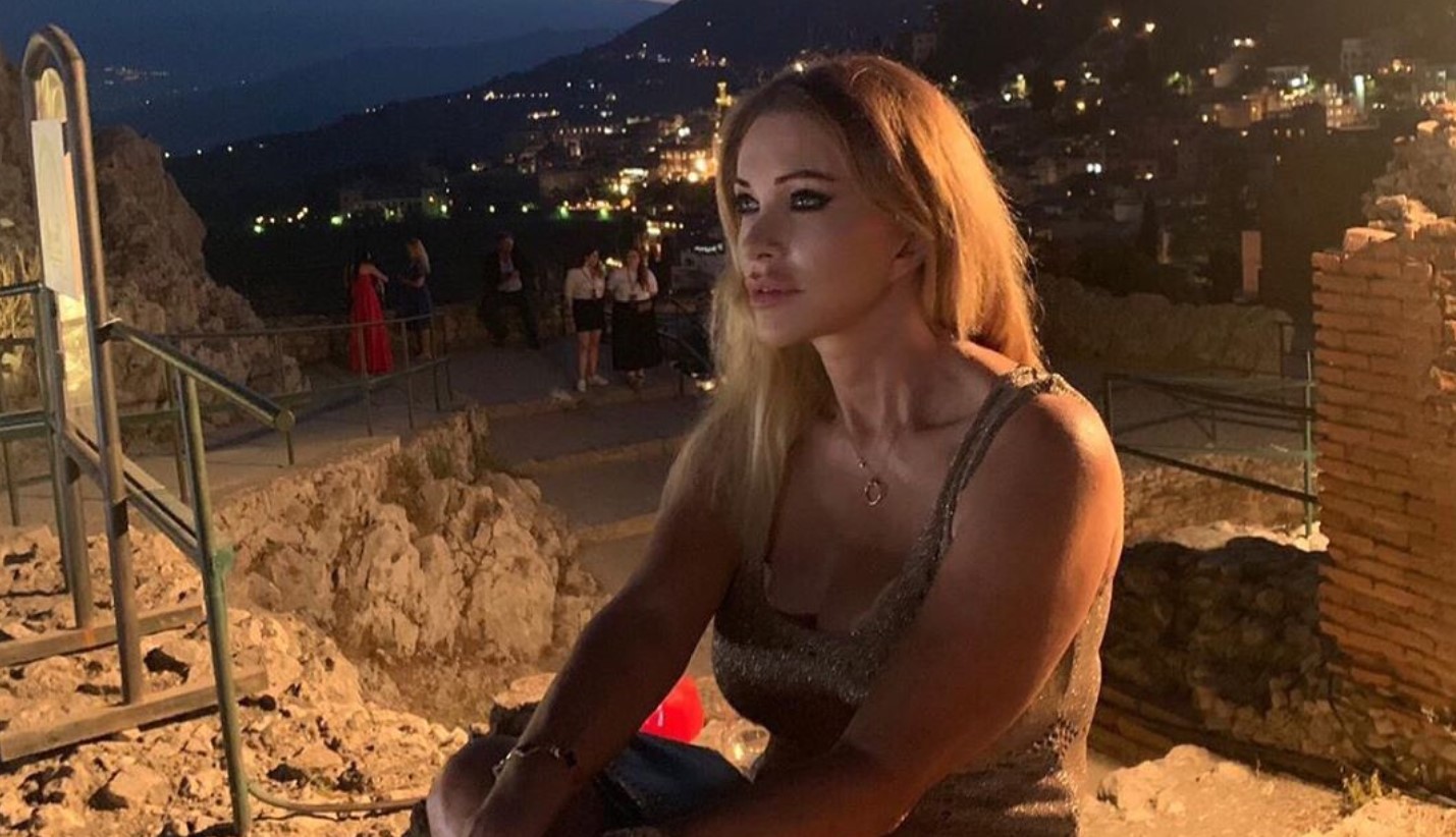 paola ferrari incidente