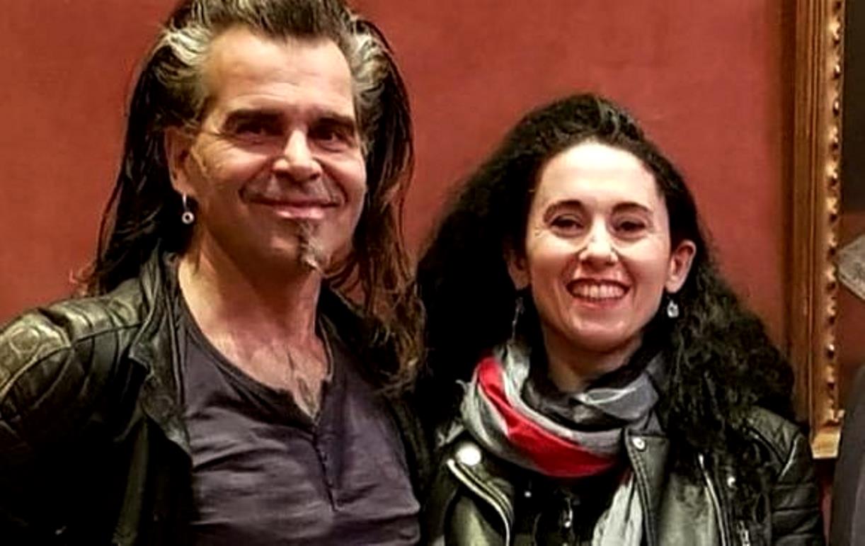 Piero Pelù e Gianna Fratta