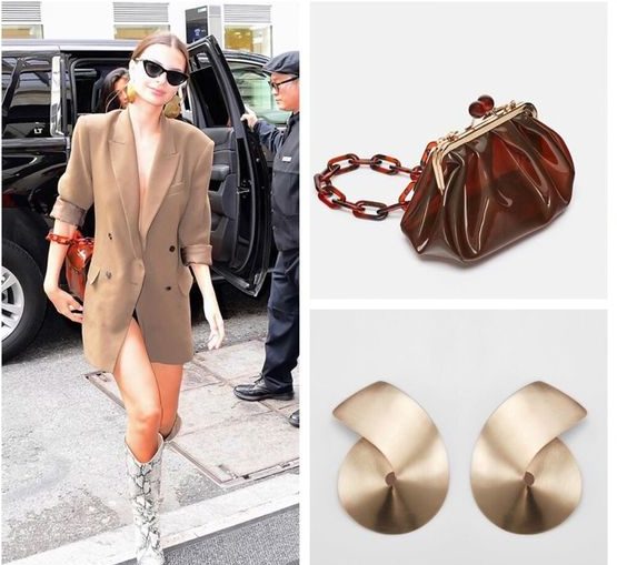 Emily con stivali pitonati look2