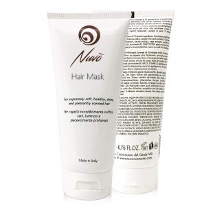 Maschera a base di bava di lumaca