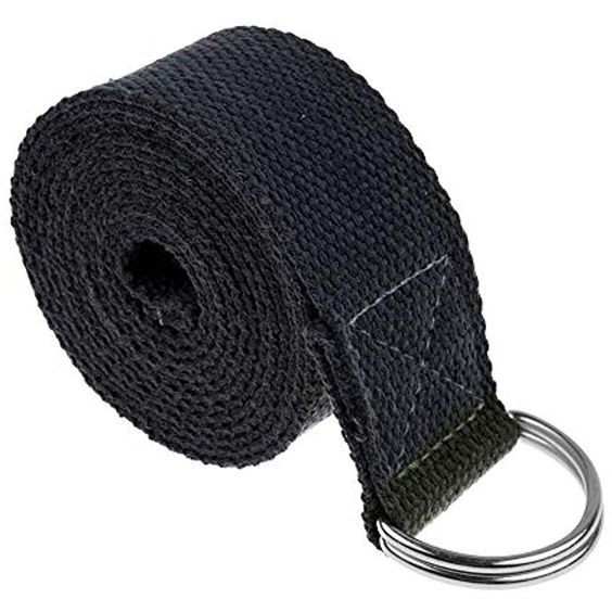 Come fare yoga a casa cinghie