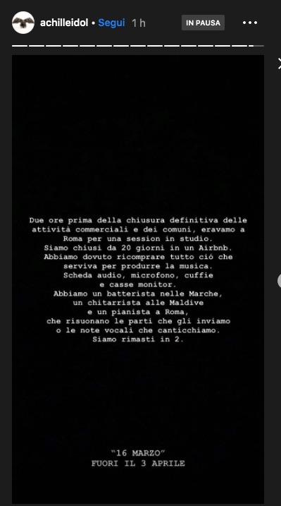 Coronavirus Achille Lauro quarantena airbnb