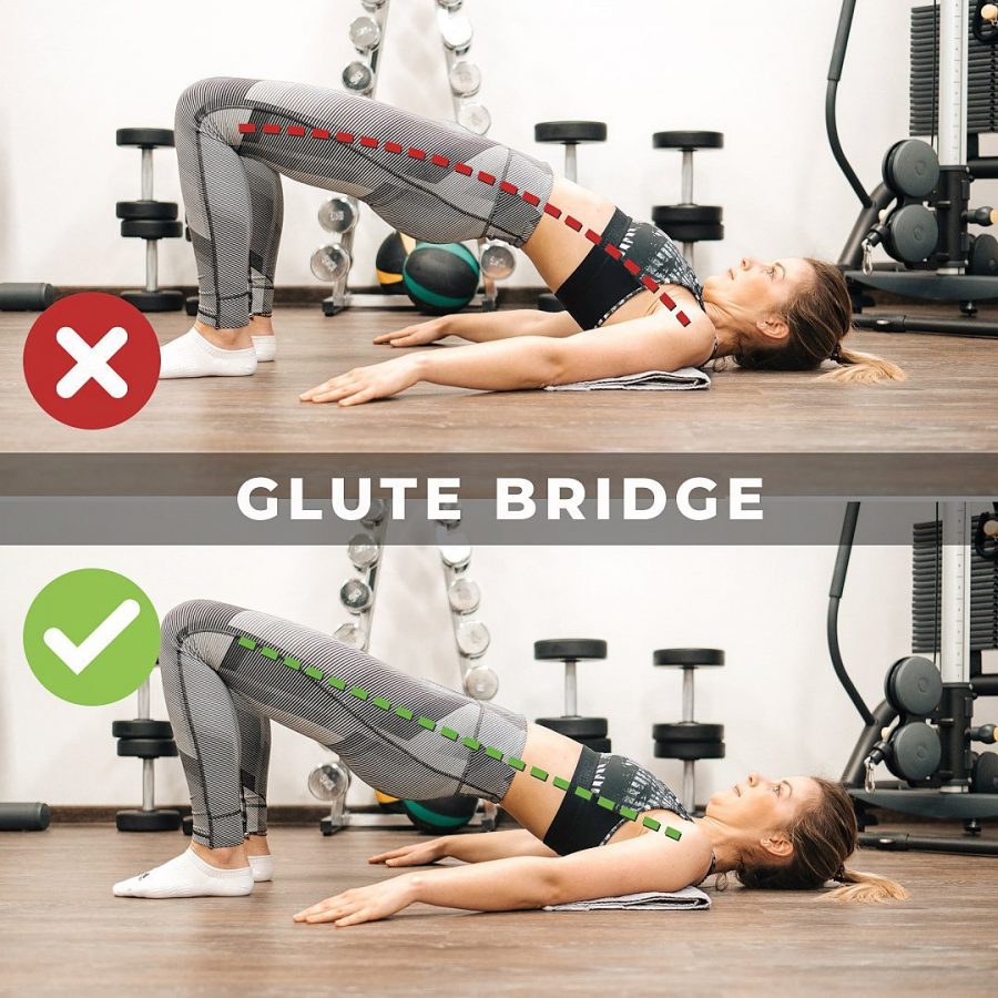 esercizi sedere perfetto a casa