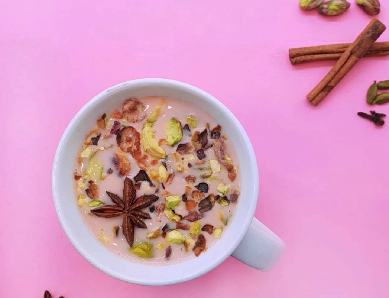 kashmiri chai te rosa 2