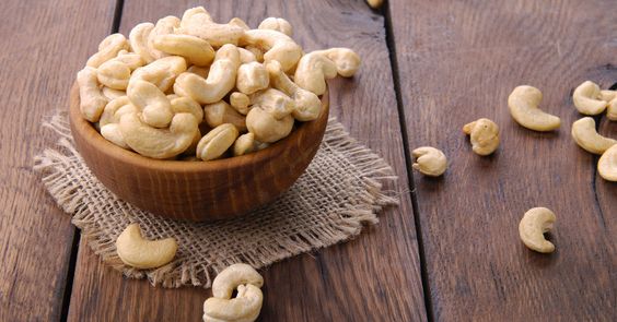 Anacardi - come migliorare l'umore