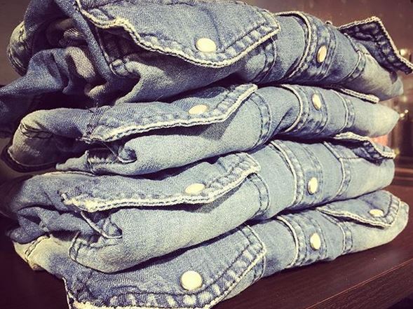 camicia denim