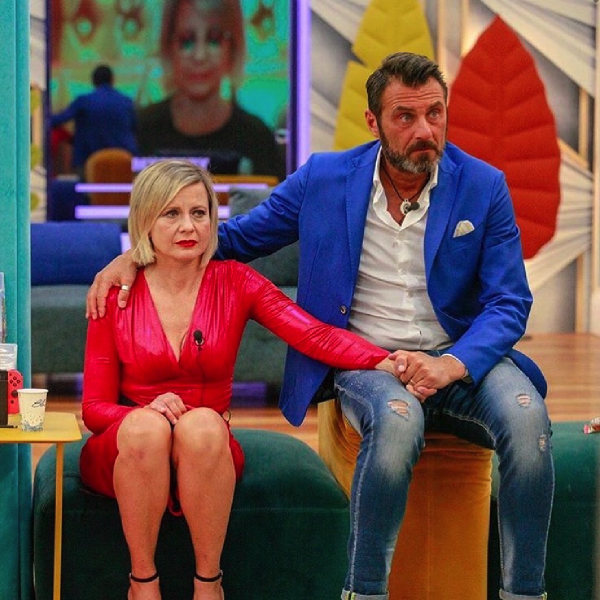 gf vip sossio antonella gavettone