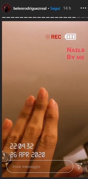 risultato manicure belen
