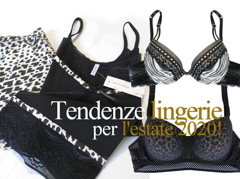 Tendenza intimo lingerie 2020