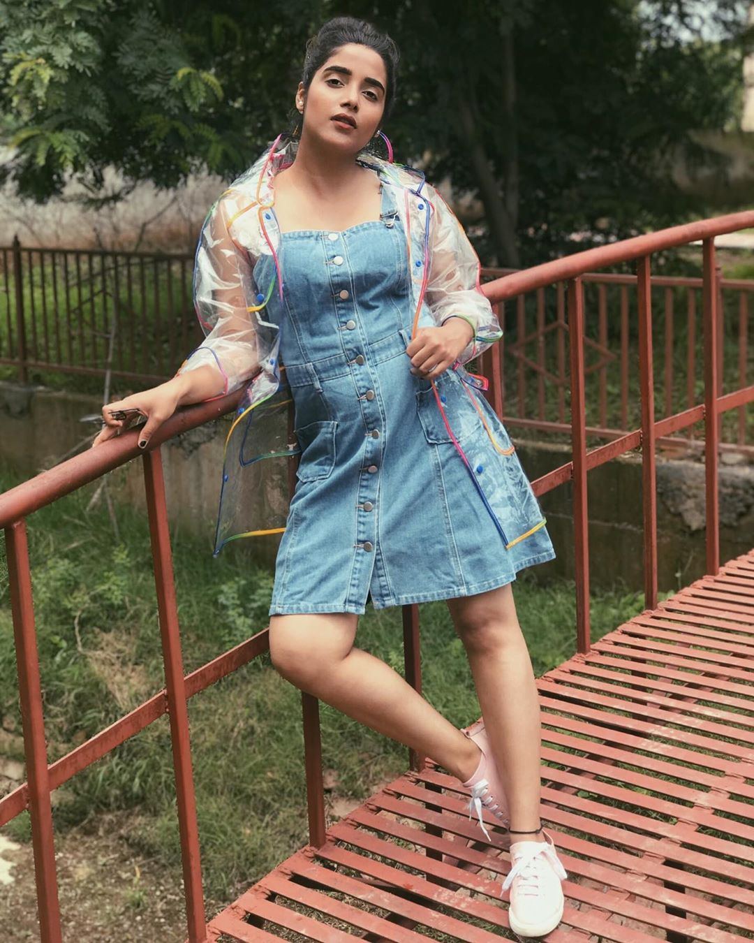 Abiti di jeans lunghi corti