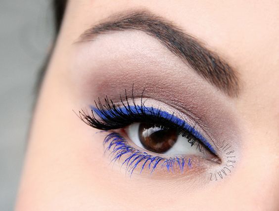 trucco occhi marroni