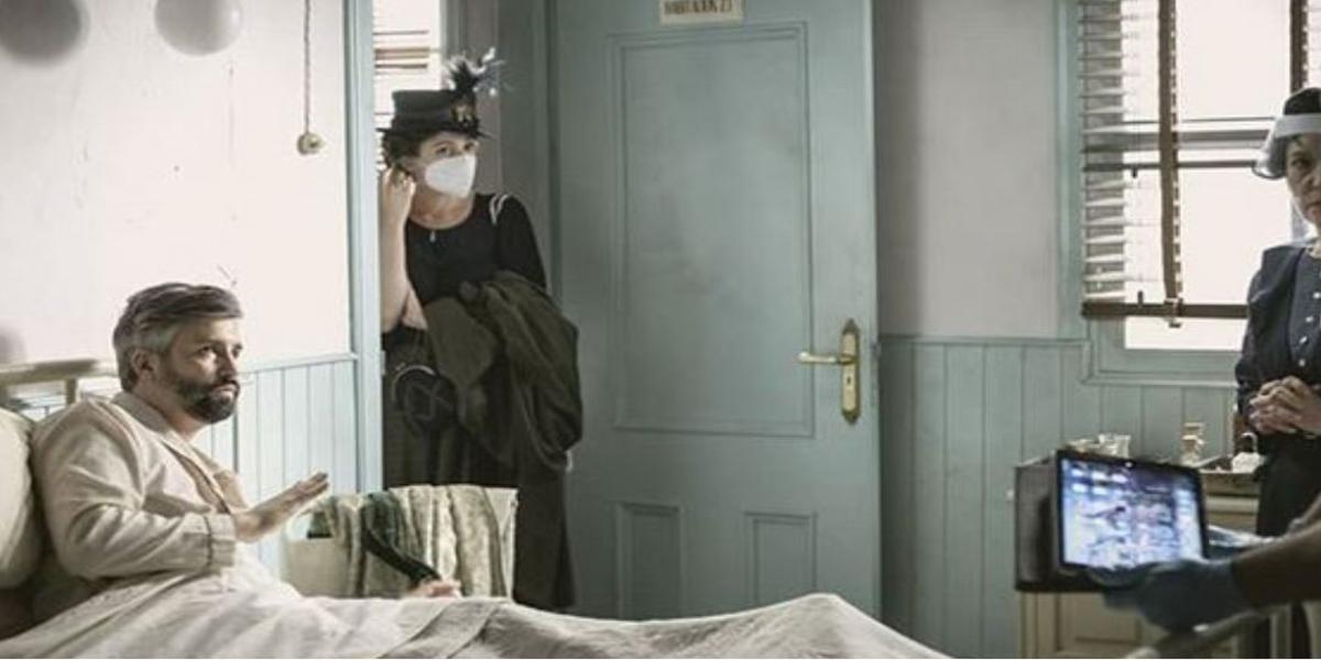 una vita riapre il set