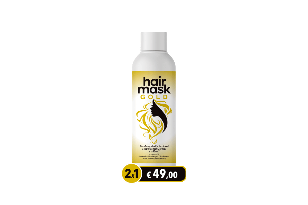 hair mask gold