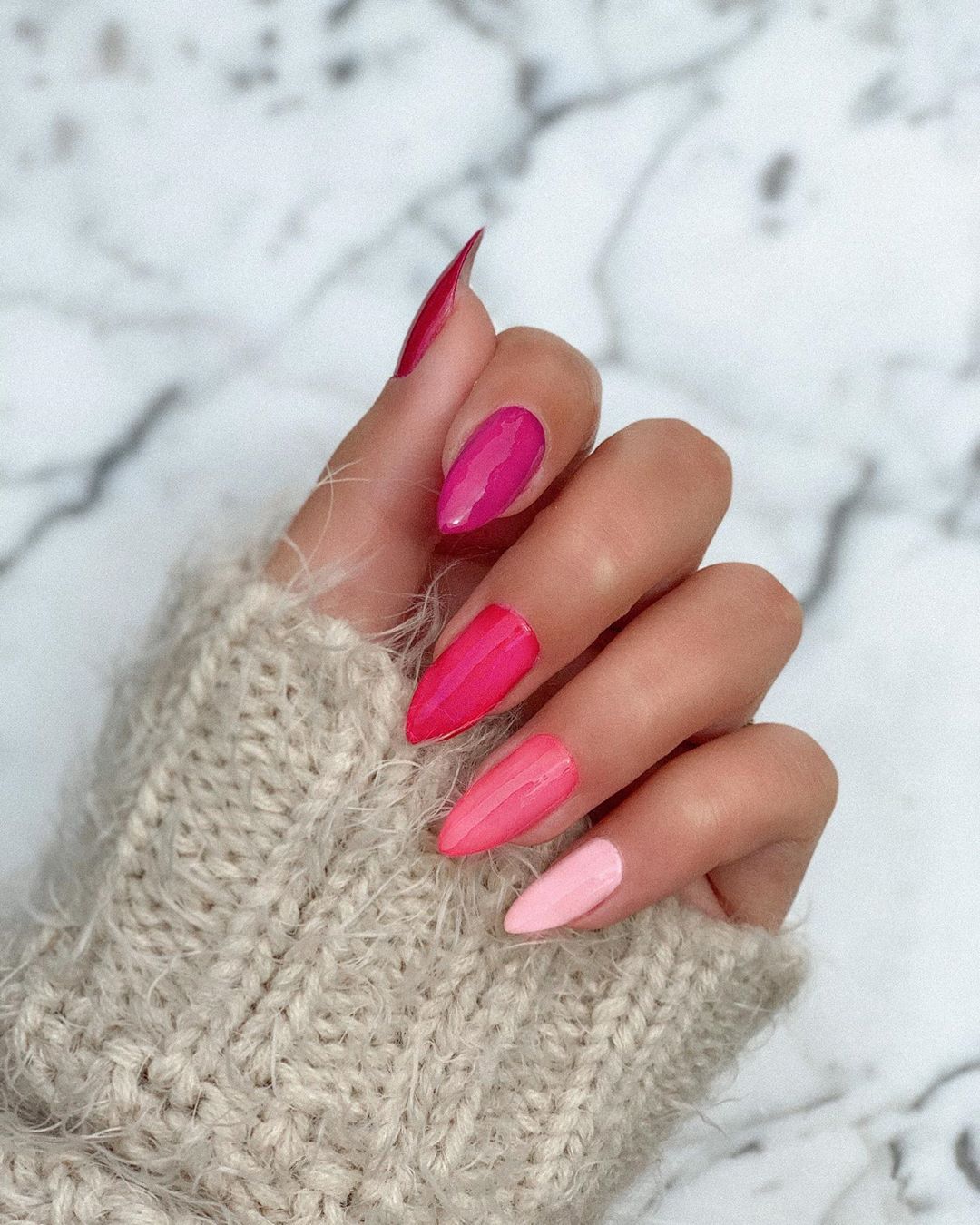 Pastel manicure tendenza