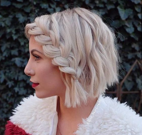 trecce capelli corti fai da te