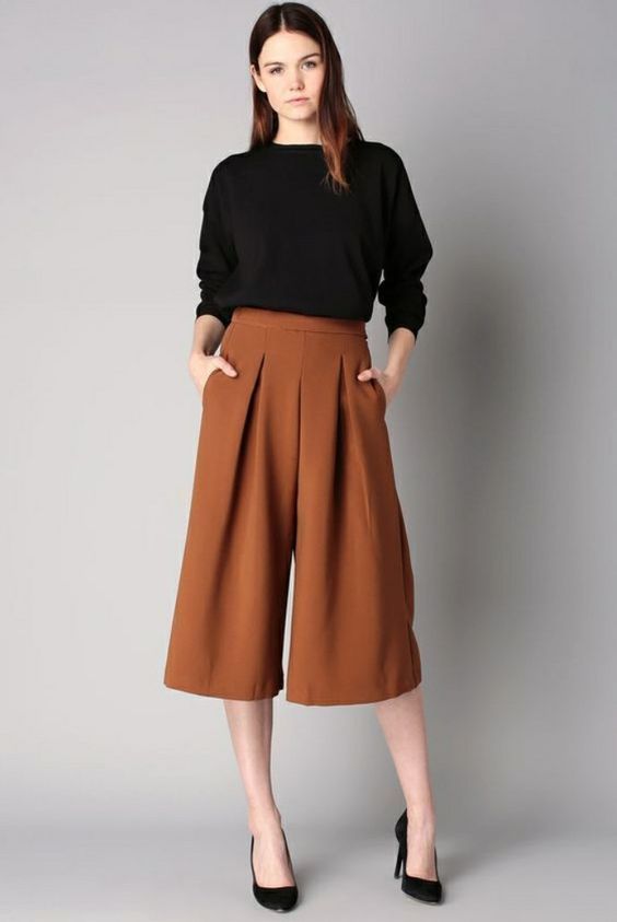 gonna pantalone polpaccio