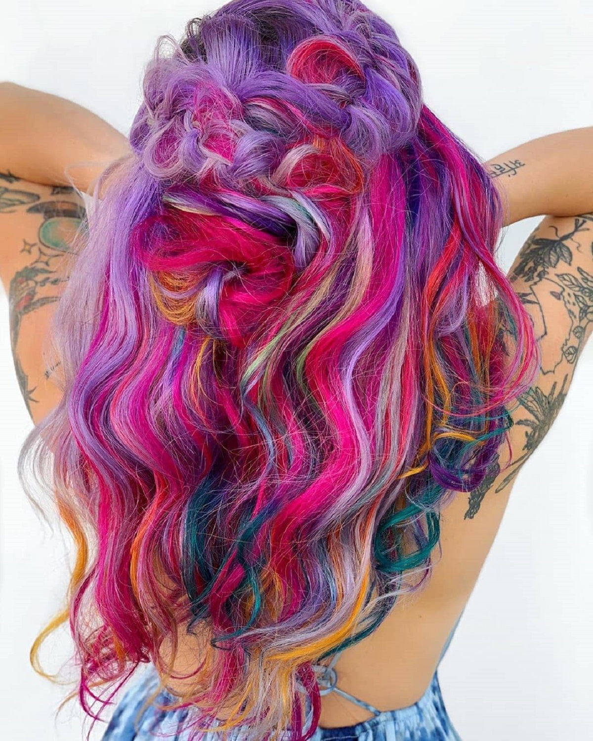 tingere i capelli dopo il mare