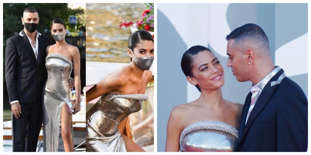 elodie red carpet venezia