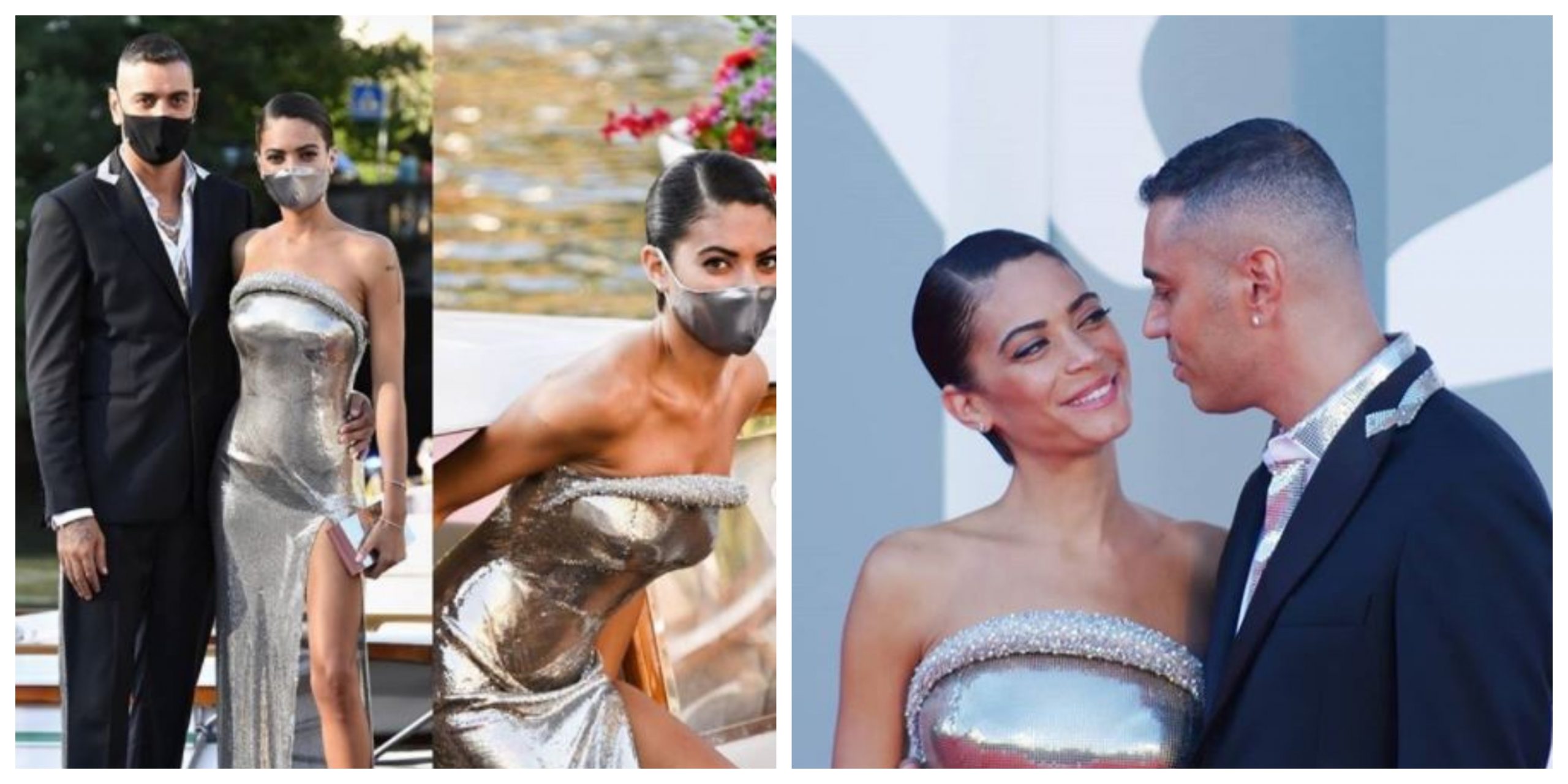 elodie red carpet venezia