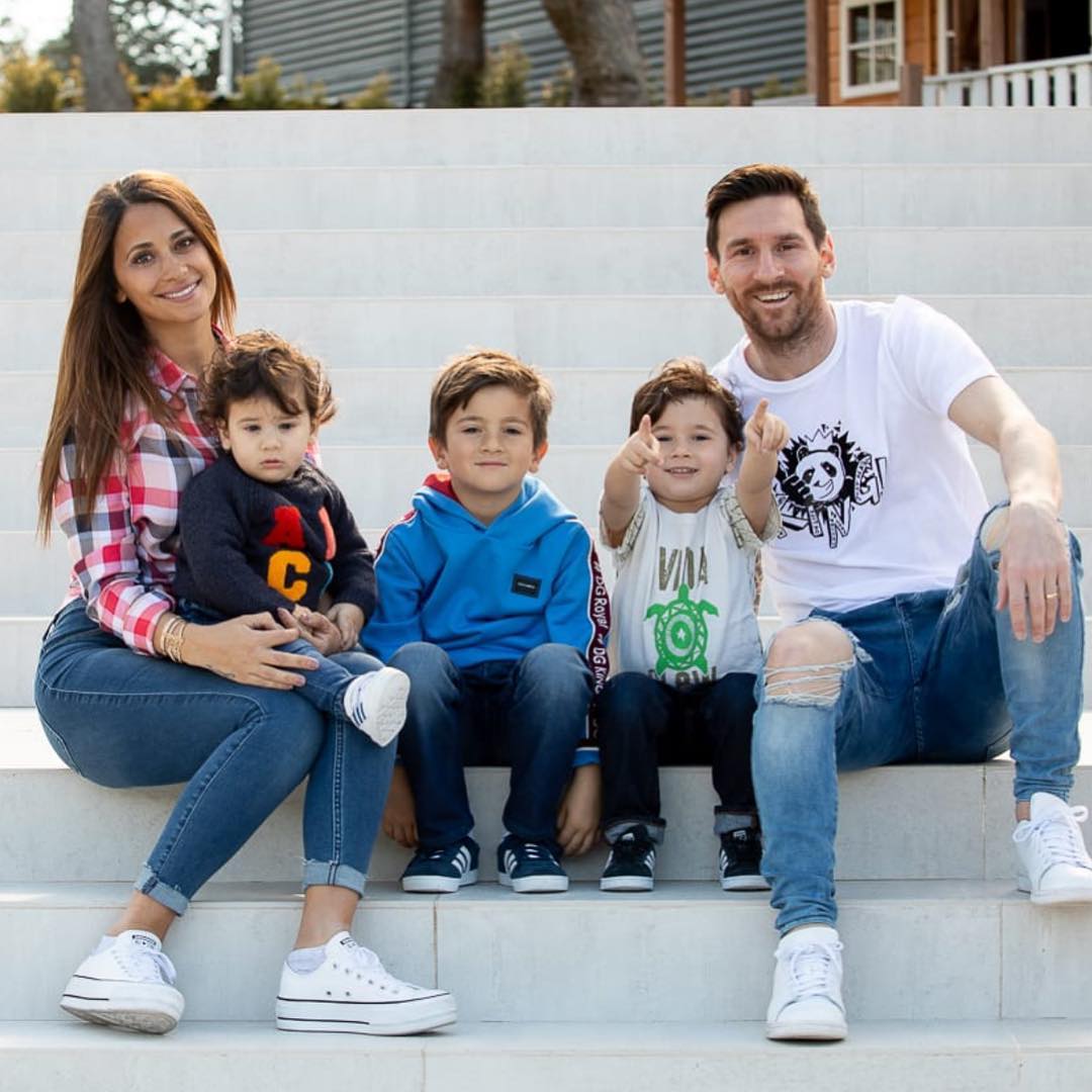 lionel messi famiglia