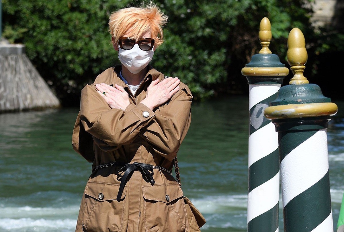 tilda swinton look venezia 1