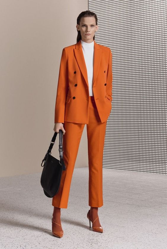 arancione colore tendenza autunno inverno 2020-21