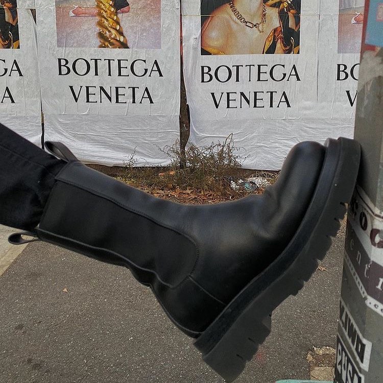 bottega veneta stivali pioggia