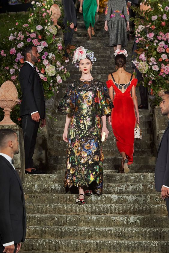 abiti a fiori tendenza autunno inverno 2020 21